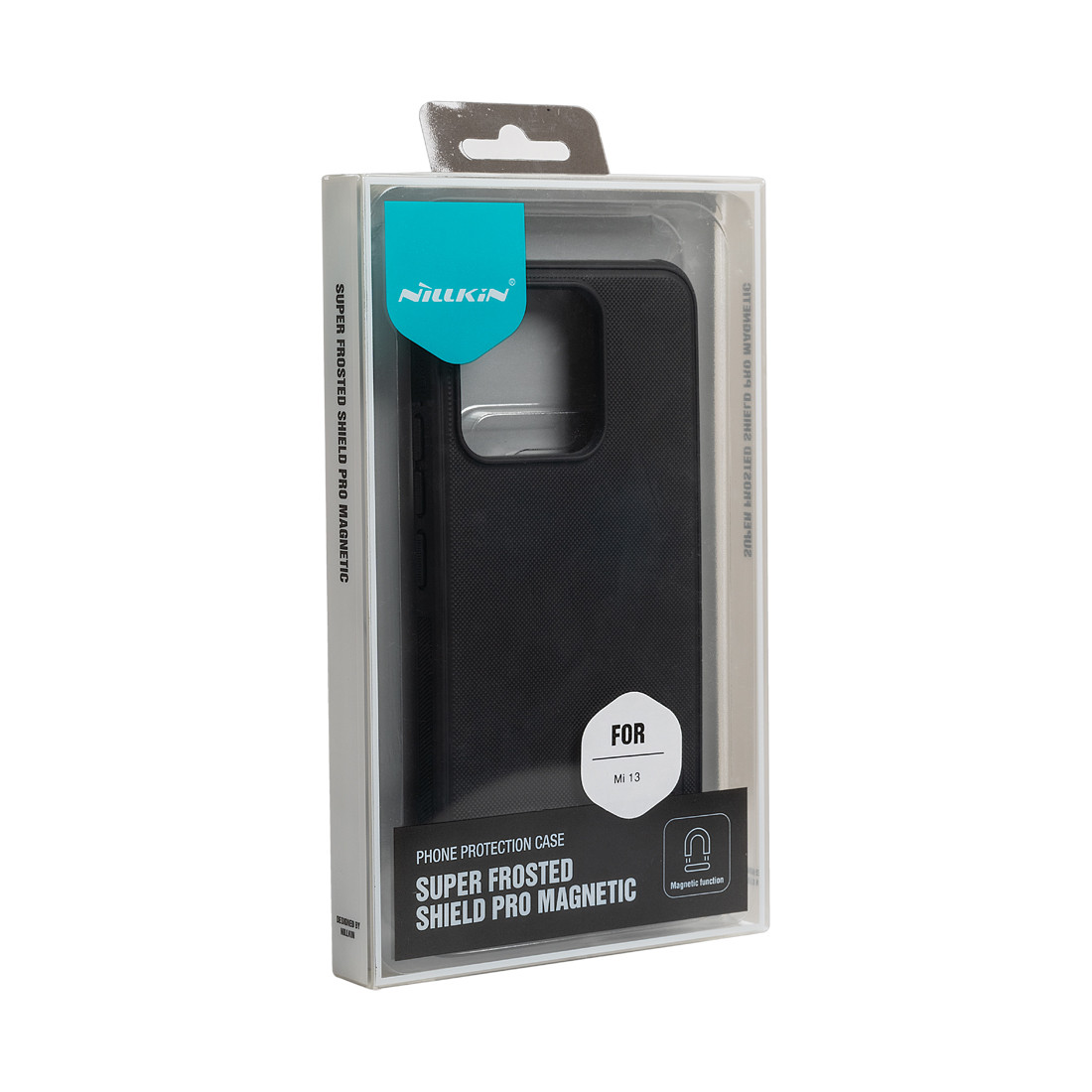Чехол для телефона NILLKIN для Xiaomi 13 SFSMC-01 Super Frosted Shield Magnetic Case Чёрный - фото 3 - id-p111211213