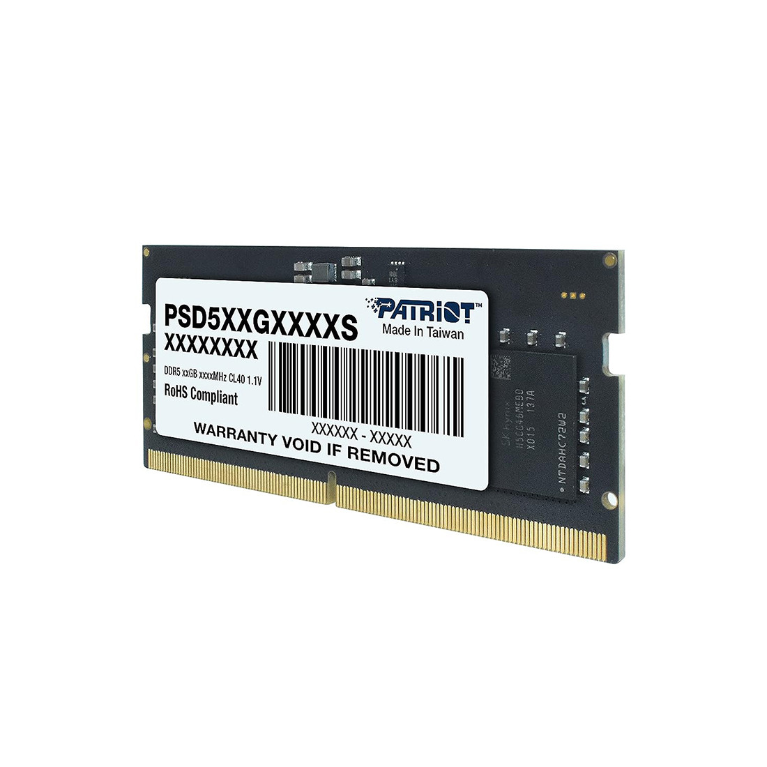 Модуль памяти PATRIOT Signature Line Series PSD58G480041S DDR5 8GB 4800MHz - фото 1 - id-p111212424