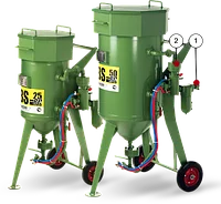 Аппараты абразивоструйные с дистанционным управлением DBS-25 RC / DBS-50 RC