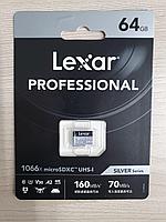 Карта памяти Lexar Professional 1066x UHS-I microSDXC Lexar 64 ГБ