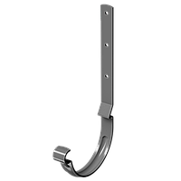 Döcke STAL PREMIUM Карнизный крюк длинный 300 мм D125 (Графит 7024)