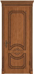 Межкомнатная дверь ВФД Милана Дуб аурум, Полотно глухое (ПГ), 2000мм×800мм - фото 1 - id-p111222739
