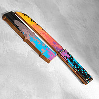 Сувенир деревянный Нож танто Пиксель 9890365