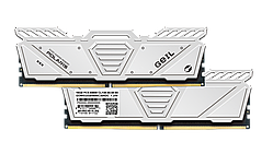 Оперативная память 32GB Kit (2x16GB) GEIL POLARIS 5200Mhz DDR5 White GOW532GB5200C42DC