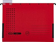 Папка подвесная A4(240x318x6мм), 230гр, боковой ограничитель, красная Hamelin