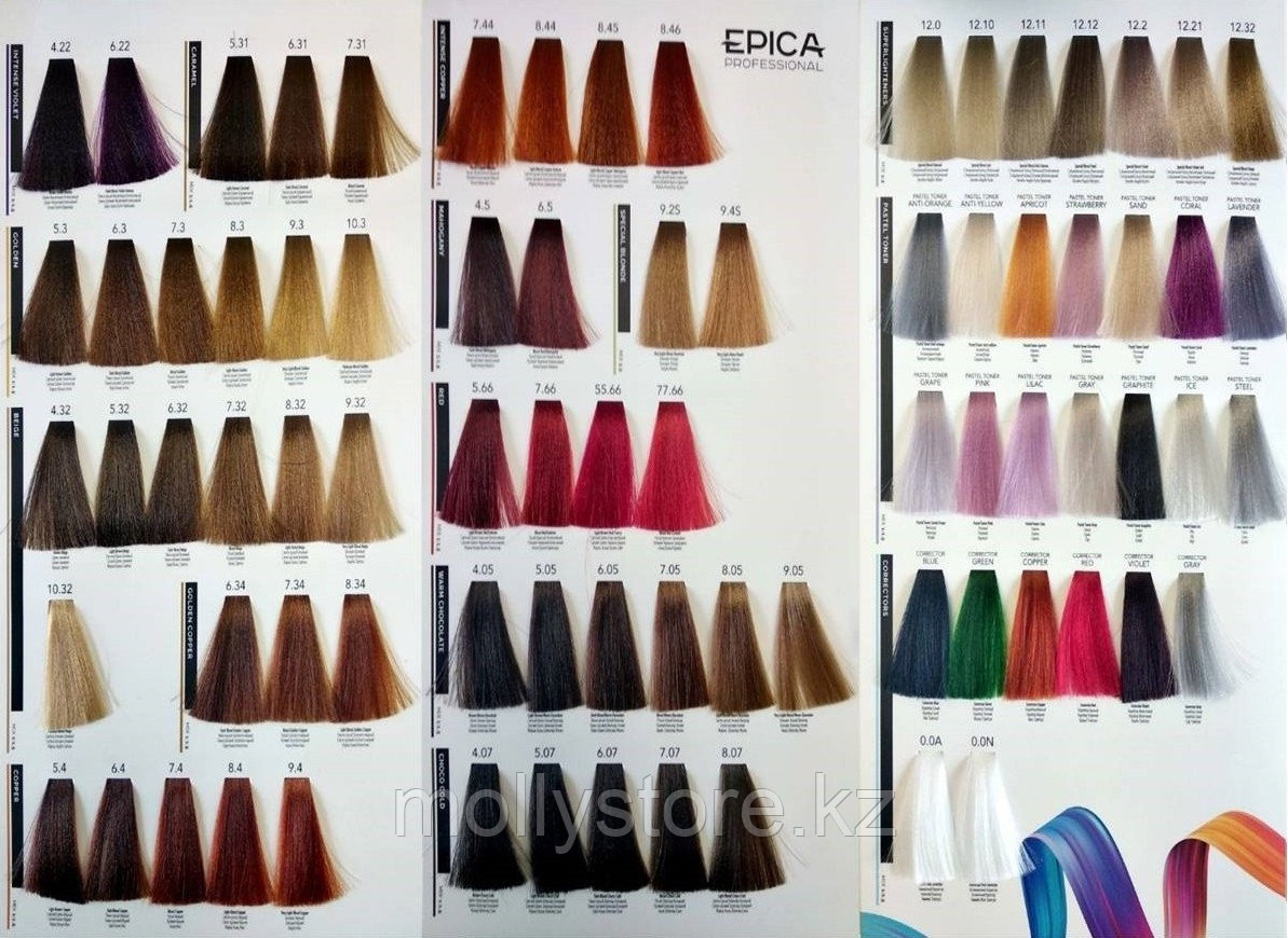 Epica Крем-краска для волос Color Shade 100 мл в ассортименте - фото 2 - id-p111241992