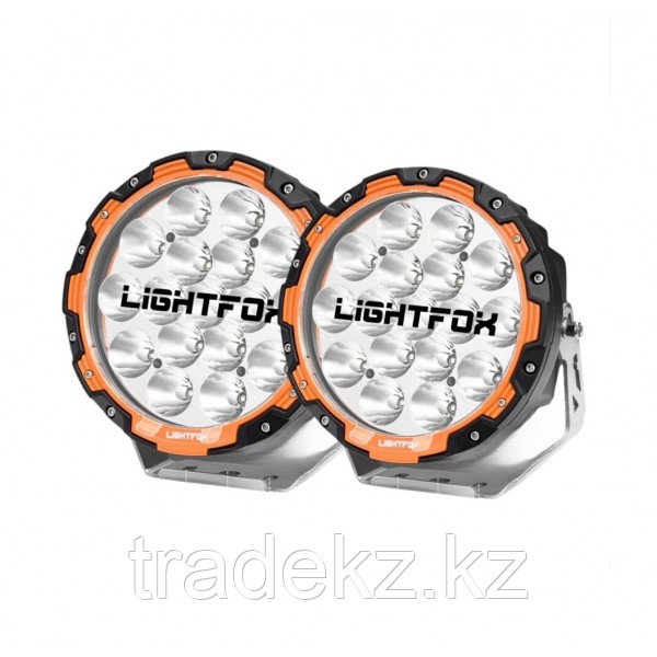 Фары дополнительного света LightFox LF-DL7-PF*2 (пара), дальний свет - фото 4 - id-p111242320