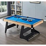 Бильярдный стол складной FitTop Joseph TP-1802 6FT (Пул с комплектом), фото 3