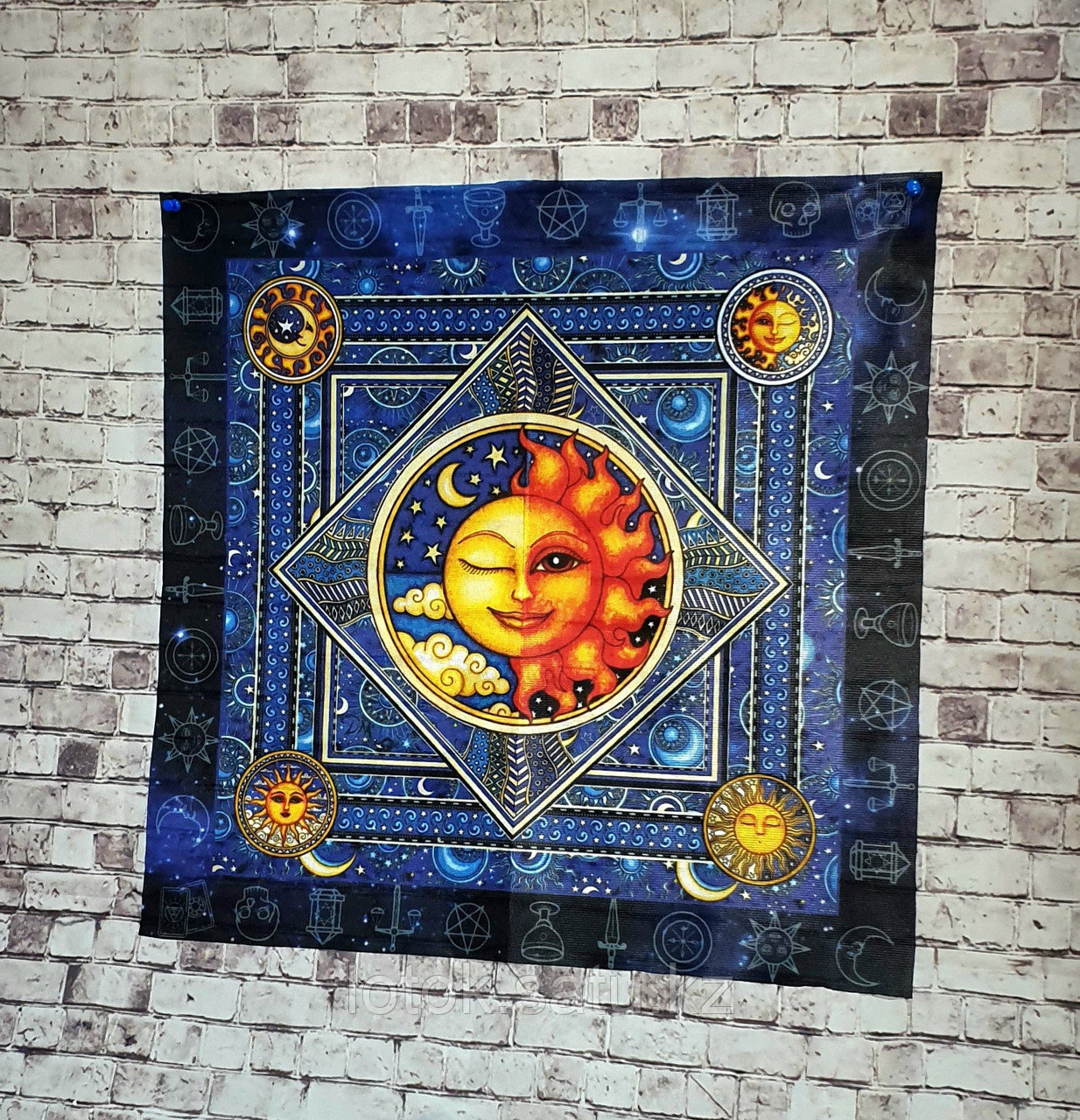 Скатерть для Таро «Звездное небо» размер 50*50 см - фото 1 - id-p111242945