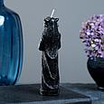 Фигурная свеча «Велес-Мудрость» черная, 12 см, фото 2