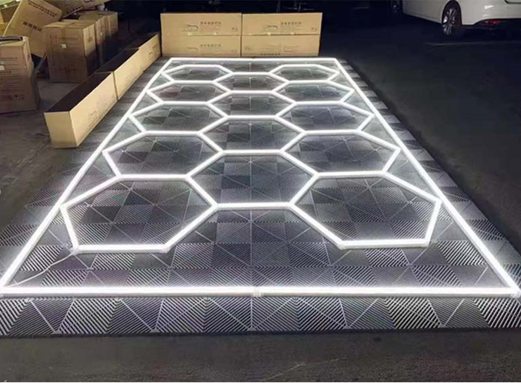 Потолочный свет для красивого дизайна SGCB Hexagonal Grid Light - фото 1 - id-p111243166
