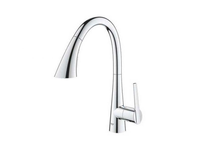 Кухонный смеситель Grohe Scala EHM SPT C-Ausl Triple Brs (30440000)