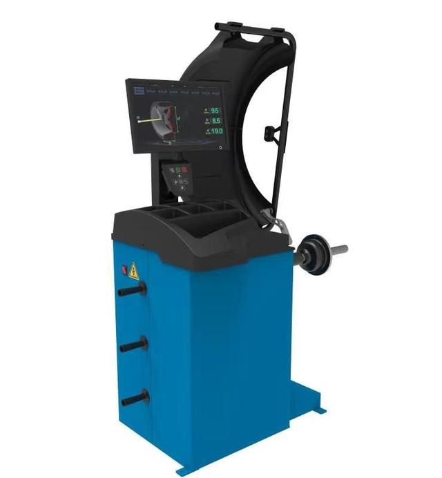 Балансировочный станок Sillan S600 (2023г) вид сбоку