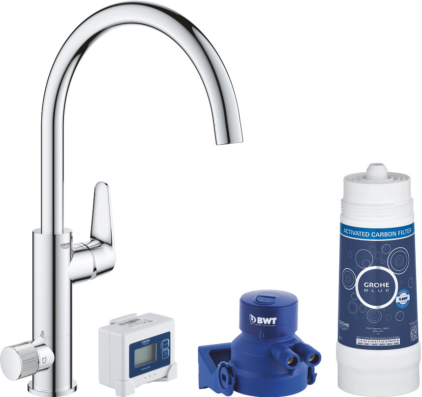 Кухонный смеситель Grohe Blue Pure BauCurve  C-Ausl (30385000)