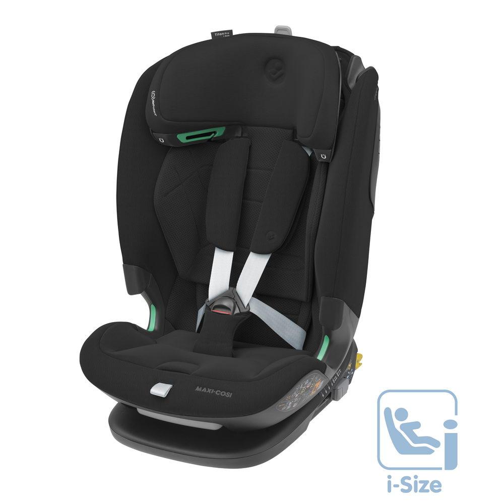 Автокресло группы 1/2/3 (9–36кг) Titan Pro i-Size Authentic Black/черный (Maxi-Cosi, Нидерланды)