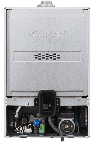 Акция Настенный газовый котел Kiturami World Alpha WA15 (С-S) медь + Стабилизатор напряжения Ресанта - фото 3 - id-p111244156