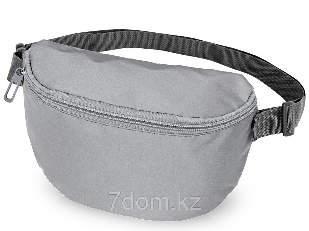 Светоотражающая сумка на пояс Reflector, серебристый, фото 1