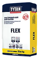 Эластичный клей для плитки FLEX, Tytan. 25 кг