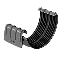 Döcke STAL PREMIUM Соединитель желобов D125 (Графит 7024)