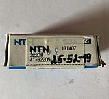 +32205 Конический роликовый однорядный подшипник 25*52*19, NTN, JAPAN, фото 3