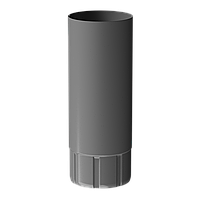 Döcke STAL PREMIUM Труба водосточная D90 1 м (Графит 7024)