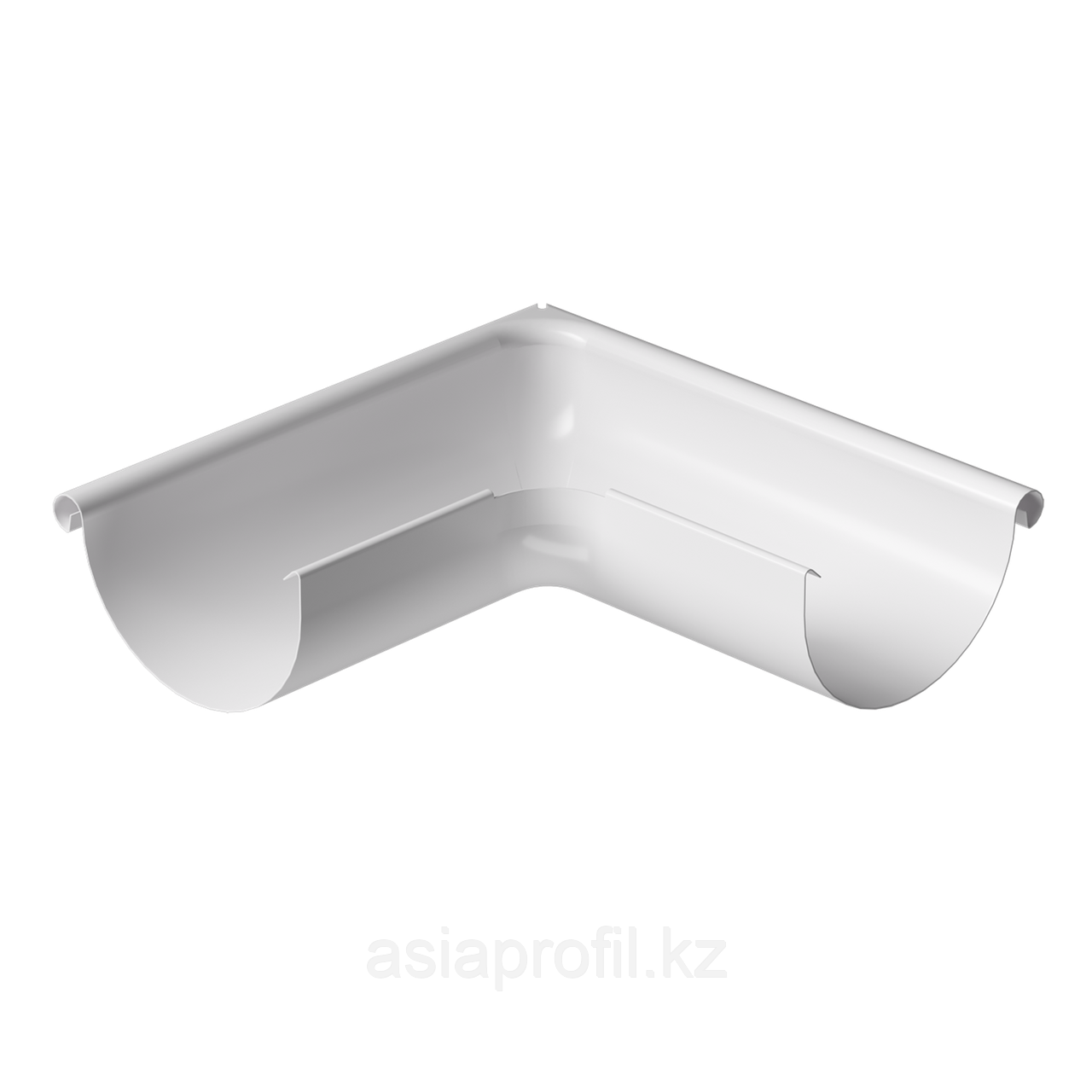 Döcke STAL PREMIUM Угол внешний 90⁰ D125 (Пломбир 9010)