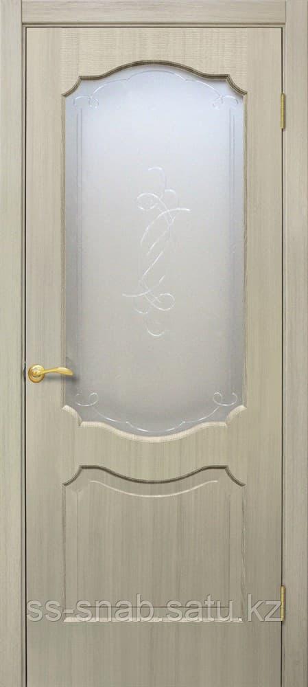 Полотно ОМИС дверное Прима КР (пленка ПВХ) 600*2000*34 дуб беленый - фото 1 - id-p111245675