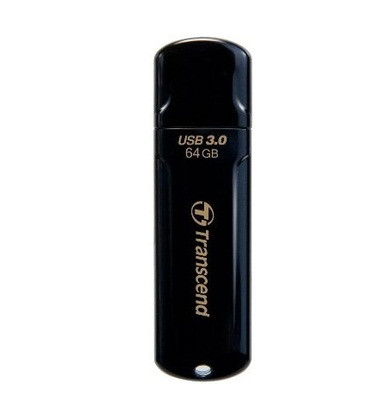USB Флеш 64GB 3.0 Transcend TS64GJF700 черный - фото 1 - id-p111260320