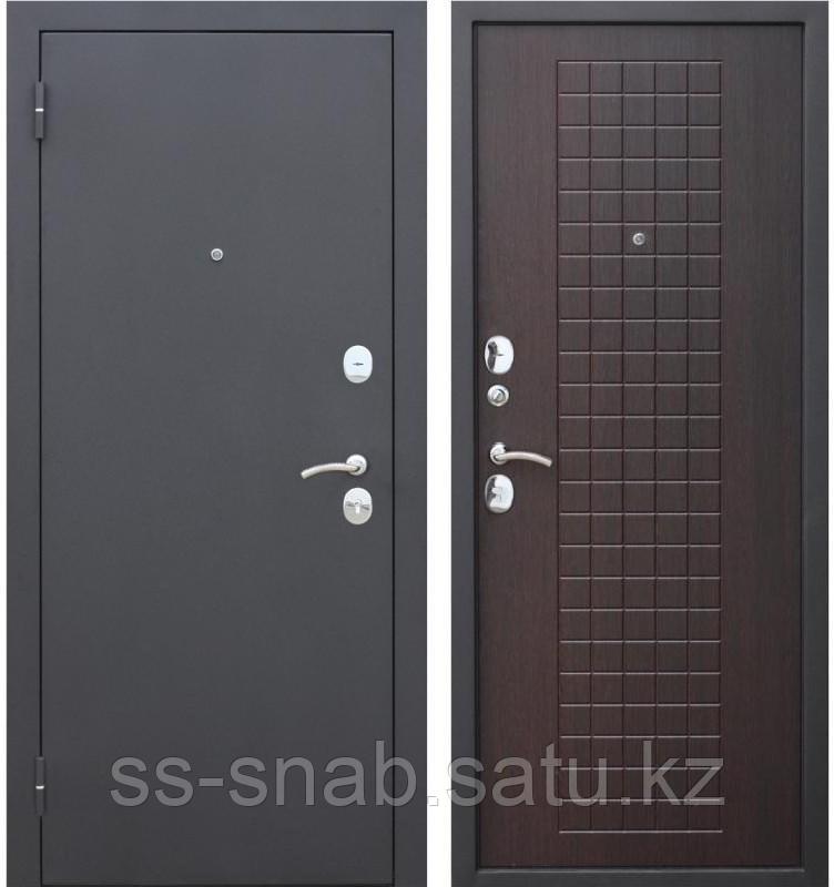Дверь металлическая Гарда Муар Венге (860мм) левая - фото 1 - id-p111257915