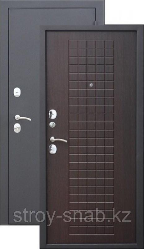 Дверь металлическая Гарда Муар Венге 960 правая - фото 1 - id-p111257931