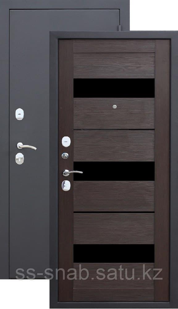 Дверь металлическая Гарда Муар Темный кипарис Царга (960мм) левая - фото 3 - id-p111257947