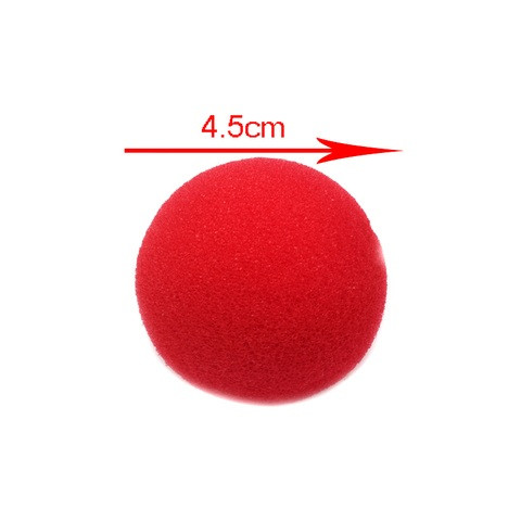 Поролоновые шарики 4,5см красный(китай)