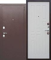 Дверь металлическая 8мм Гарда Белый Ясень (960мм) правая