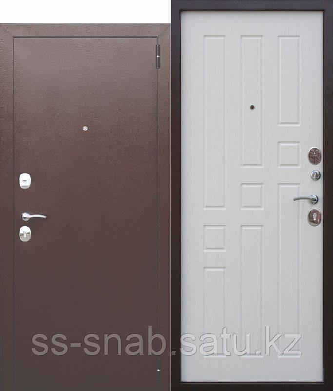 Дверь металлическая 8мм Гарда Белый Ясень (960мм) правая - фото 1 - id-p111258143