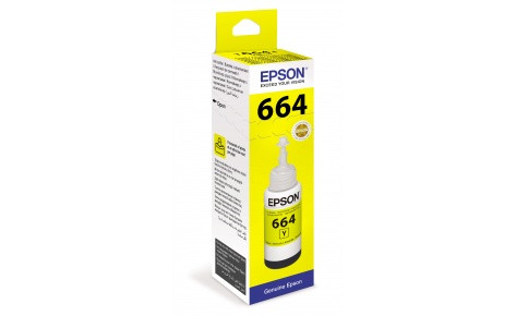 Чернила Epson C13T66444A желтый - фото 1 - id-p111261676