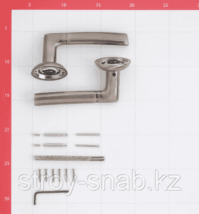 Ручка дверная ФЗ 01 AB - фото 2 - id-p111247194