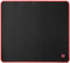 Коврик для мышки игровой Defender Black M 360x270x3 мм, ткань+резина - фото 1 - id-p111260797