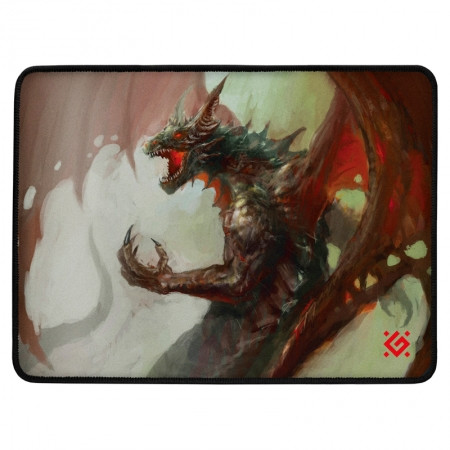 Коврик для мышки игровой Defender Dragon Rage M 360x270x3 мм, ткань + резина - фото 1 - id-p111260799