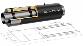 Трубы стальные ППУ ПЭ с МЗИ ГОСТ 30732—2020
