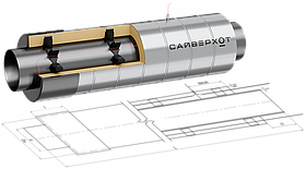Трубы стальные ППУ ОЦ с МЗИ и КВ ГОСТ 30732—2020