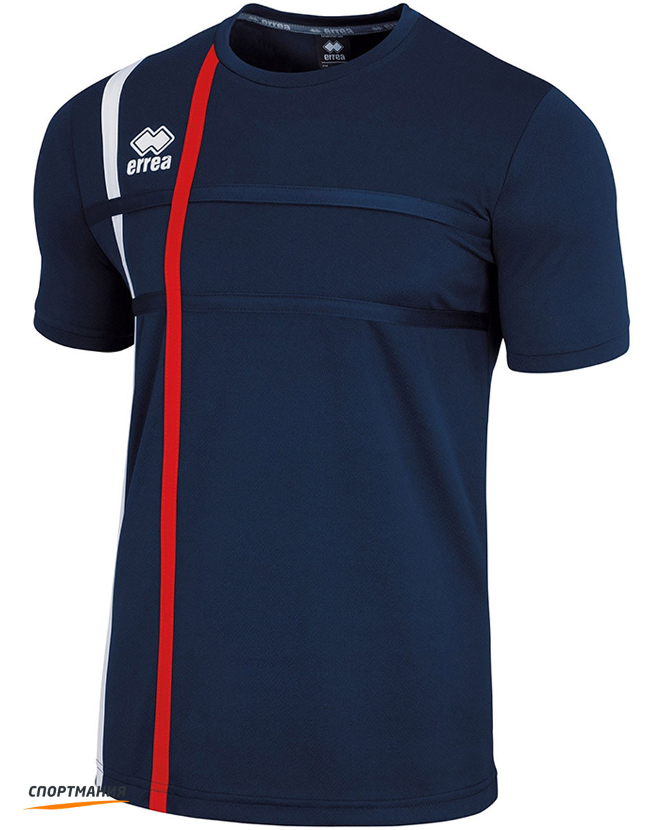 Волейбольная футболка Errea Mateus темно-синий, красный, белый - фото 1 - id-p111273132