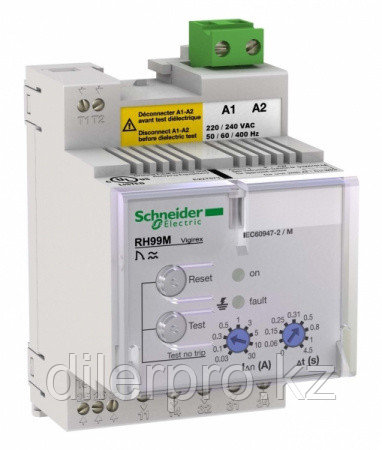 Реле RH99M 12/48В DC 12/24В 50Гц с ручным сбросом 56170 Schneider Electric