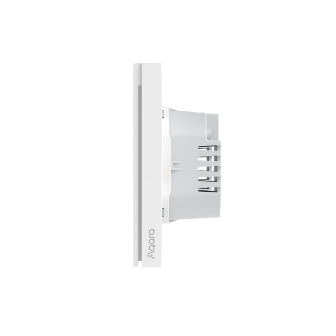 Настенный выключатель двухклавишный Aqara Smart Wall Switch H1 (With Neutral, Double Rocker) - фото 2 - id-p111270052