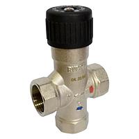 Клапан трехходовой термостатический RVC Pro 3/4" (от +30°С до +55°С, Kvs 1,8) смесительный ^