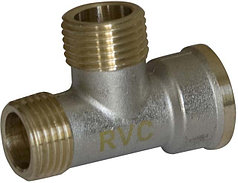 Тройник RVC 1/2"ш х 1/2"ш х 1/2"г