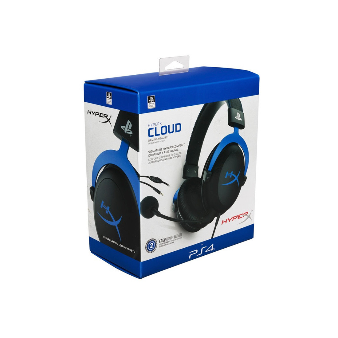 Гарнитура HyperX Cloud Gaming Headset - Blue for PS4 4P5H9AM#ABB - фото 3 - id-p111273681