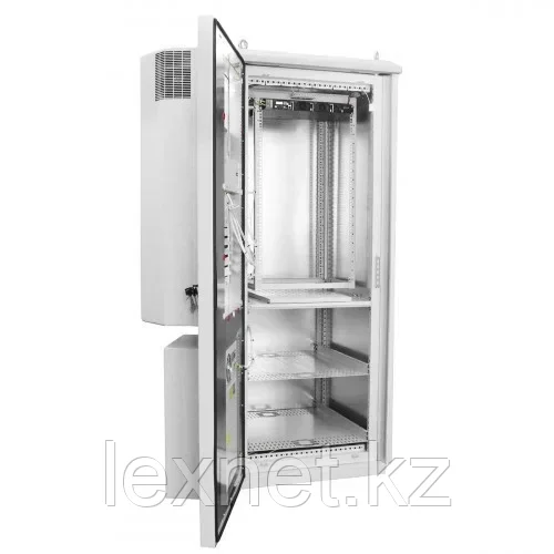 Телекоммуникационный климатический шкаф с кондиционером GUARDIAN-42U кондиционер 220V + 48V фрикулинг в базе - фото 1 - id-p111275450
