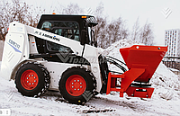 Пескоразбрасыватель на мини-погрузчик JCB 155/175/190/270