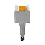 Бачок скрытого монтажа BelBagno CS для напольного унитаза с кнопкой BelBagno PROSPERO, цвет-черный матовый, фото 2