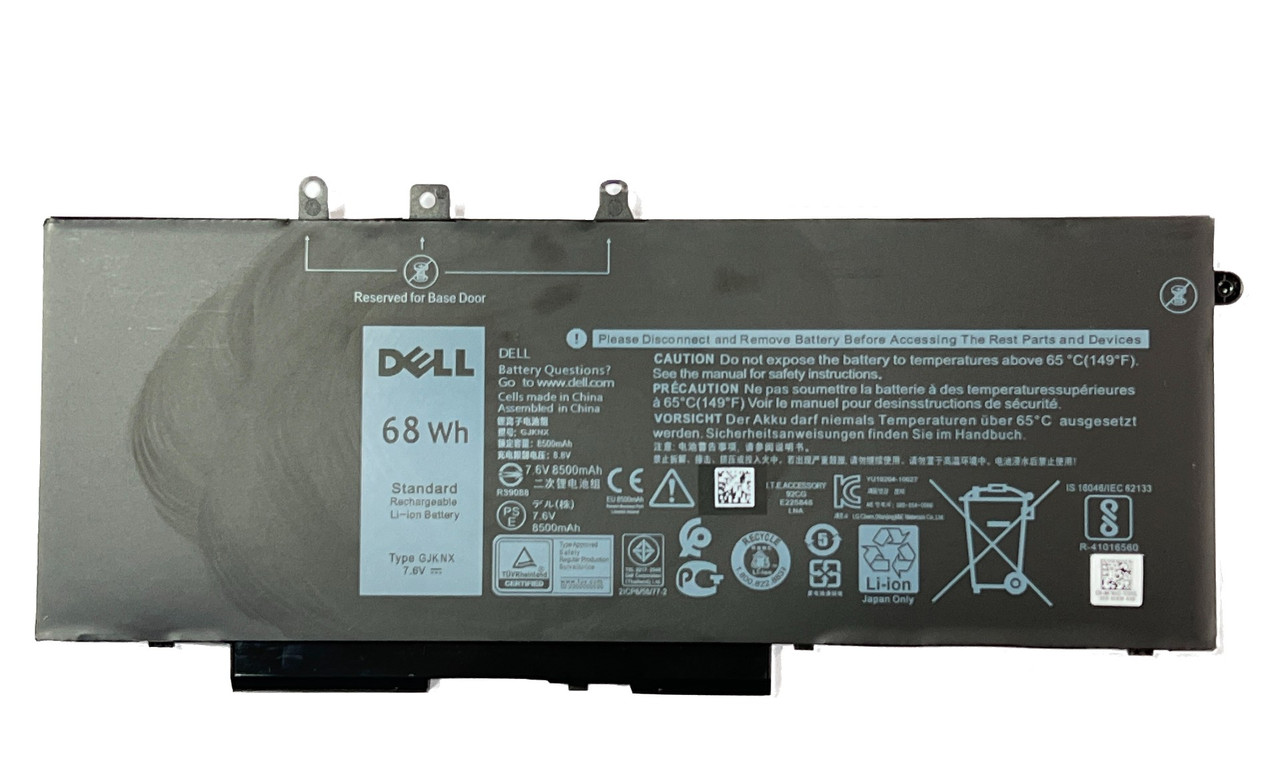 Аккумулятор для ноутбука DELL Latitude E5580 GJKNX 7.6V 68Wh 8500mAh (ORIGNAL) - фото 1 - id-p103805129